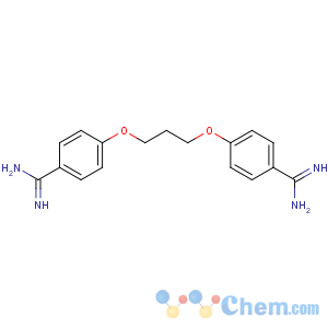 CAS No:104-32-5 4-[3-(4-carbamimidoylphenoxy)propoxy]benzenecarboximidamide