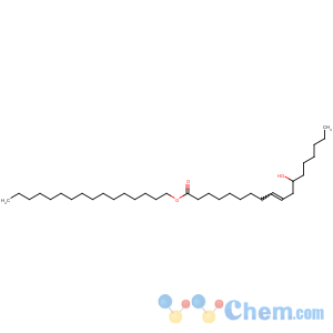 CAS No:10401-55-5 hexadecyl (Z,12R)-12-hydroxyoctadec-9-enoate