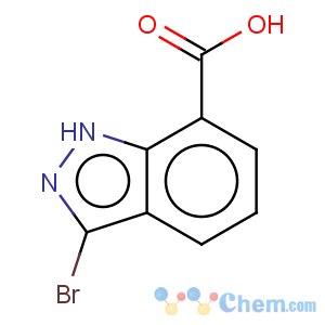 CAS No:1040101-01-6 1H-Indazole-7-carboxylicacid, 3-bromo-