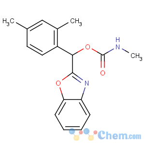 CAS No:104029-71-2 2-Benzoxazolemethanol, a-(2,4-dimethylphenyl)-,methylcarbamate (ester) (9CI)