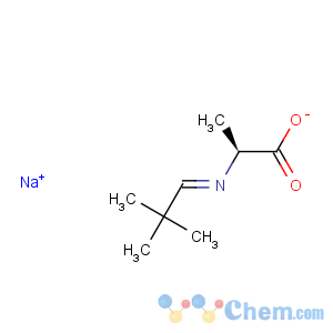 CAS No:104057-63-8 L-Alanine,N-(2,2-dimethylpropylidene)-, sodium salt (1:1)