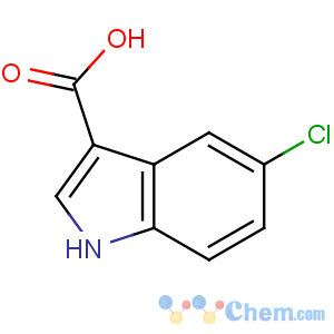 CAS No:10406-05-0 5-chloro-1H-indole-3-carboxylic acid