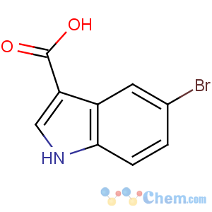 CAS No:10406-06-1 5-bromo-1H-indole-3-carboxylic acid