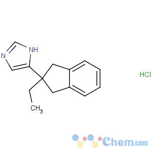 CAS No:104075-48-1 5-(2-ethyl-1,3-dihydroinden-2-yl)-1H-imidazole