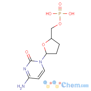 CAS No:104086-76-2 [(2S,5R)-5-(4-amino-2-oxopyrimidin-1-yl)oxolan-2-yl]methyl dihydrogen<br />phosphate