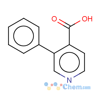 CAS No:104096-15-3 4-Pyridinecarboxylicacid, 3-phenyl-