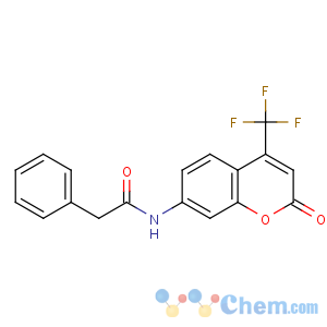 CAS No:104145-35-9 N-[2-oxo-4-(trifluoromethyl)chromen-7-yl]-2-phenylacetamide