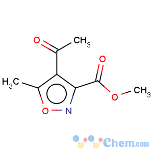 CAS No:104149-61-3 3-Isoxazolecarboxylicacid, 4-acetyl-5-methyl-, methyl ester