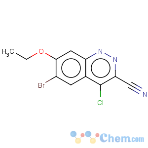 CAS No:1041853-28-4 3-Cinnolinecarbonitrile,6-bromo-4-chloro-7-ethoxy-