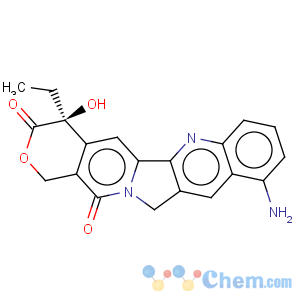 CAS No:104195-61-1 1H-Pyrano[3',4':6,7]indolizino[1,2-b]quinoline-3,14(4H,12H)-dione,4-ethyl-4-hydroxy-9-nitro-