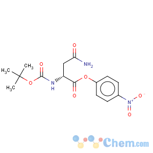 CAS No:104199-82-8 D-Asparagine,N2-[(1,1-dimethylethoxy)carbonyl]-, 4-nitrophenyl ester