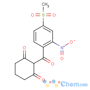 CAS No:104206-82-8 2-(4-methylsulfonyl-2-nitrobenzoyl)cyclohexane-1,3-dione