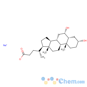 CAS No:10421-49-5 Cholan-24-oic acid,3,6-dihydroxy-, sodium salt (1:1), (3a,5b,6a)-