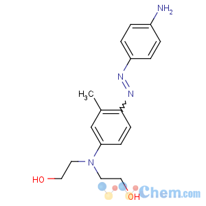 CAS No:104226-21-3 2-[4-[(4-aminophenyl)diazenyl]-N-(2-hydroxyethyl)-3-methylanilino]<br />ethanol