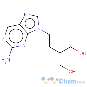 CAS No:104227-86-3 1,3-Propanediol,2-[2-(2-amino-9H-purin-9-yl)ethyl]-