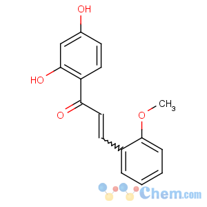 CAS No:104236-78-4 1-(2,4-dihydroxyphenyl)-3-(2-methoxyphenyl)prop-2-en-1-one
