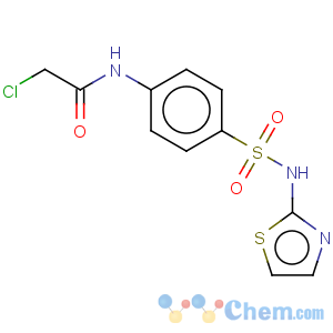 CAS No:104246-27-7 Acetamide,2-chloro-N-[4-[(2-thiazolylamino)sulfonyl]phenyl]-