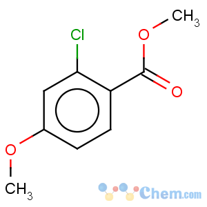 CAS No:104253-45-4 Benzoic acid,2-chloro-4-methoxy-, methyl ester