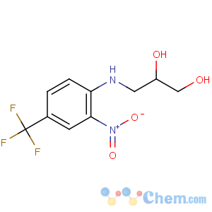 CAS No:104333-00-8 3-[2-nitro-4-(trifluoromethyl)anilino]propane-1,2-diol