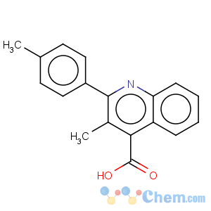 CAS No:10440-74-1 3-Methyl-2-p-tolylquinoline-4-carboxylic acid