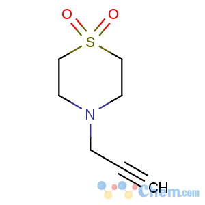 CAS No:10442-03-2 4-prop-2-ynyl-1,4-thiazinane 1,1-dioxide