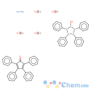 CAS No:104439-77-2 Ruthenium,tetracarbonyl-m-hydro[(1,2,3,4,5-h)-1-hydroxylato-2,3,4,5-tetraphenyl-2,4-cyclopentadien-1-yl][(1,2,3,4,5-h)-1-hydroxy-2,3,4,5-tetraphenyl-2,4-cyclopentadien-1-yl]di-