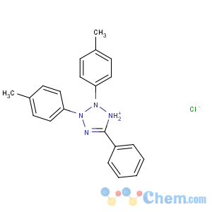 CAS No:104497-77-0 2,3-bis(4-methylphenyl)-5-phenyl-1H-tetrazol-1-ium