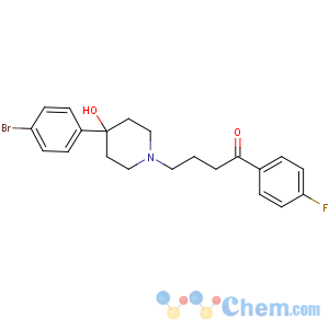 CAS No:10457-90-6 4-[4-(4-bromophenyl)-4-hydroxypiperidin-1-yl]-1-(4-fluorophenyl)butan-1-<br />one