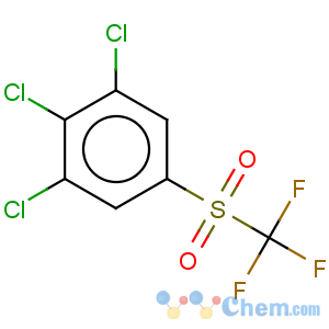 CAS No:104614-75-7 Benzene,1,2,3-trichloro-5-[(trifluoromethyl)sulfonyl]-