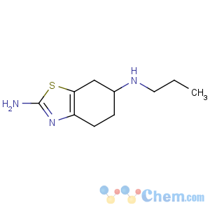 CAS No:104632-26-0 (6S)-6-N-propyl-4,5,6,7-tetrahydro-1,3-benzothiazole-2,6-diamine