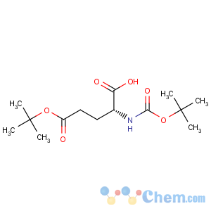 CAS No:104719-63-3 D-Glutamic acid,N-[(1,1-dimethylethoxy)carbonyl]-, 5-(1,1-dimethylethyl) ester