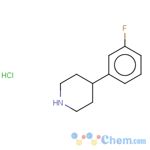 CAS No:104774-94-9 Piperidine,4-(3-fluorophenyl)-, hydrochloride (1:1)