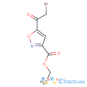 CAS No:104776-74-1 ethyl 5-(2-bromoacetyl)-1,2-oxazole-3-carboxylate