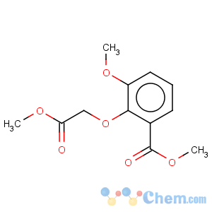 CAS No:104796-24-9 Benzoic acid,3-methoxy-2-(2-methoxy-2-oxoethoxy)-, methyl ester