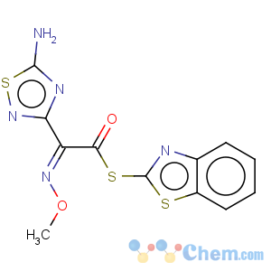 CAS No:104797-47-9 4-Thiazoleethanethioicacid, a-[(acetyloxy)imino]-2-amino-,S-2-benzothiazolyl ester, (aZ)-