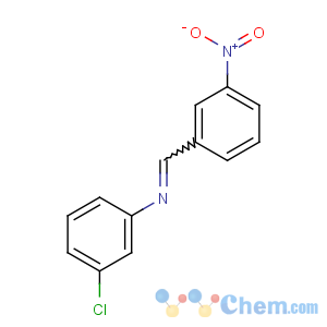 CAS No:10480-27-0 N-(3-chlorophenyl)-1-(3-nitrophenyl)methanimine
