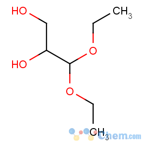 CAS No:10487-05-5 3,3-diethoxypropane-1,2-diol