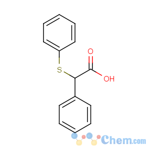 CAS No:10490-07-0 2-phenyl-2-phenylsulfanylacetic acid