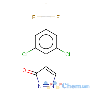 CAS No:104924-84-7 3H-Pyrazol-3-one,2-[2,6-dichloro-4-(trifluoromethyl)phenyl]-2,4-dihydro-