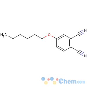 CAS No:104949-82-8 4-hexoxybenzene-1,2-dicarbonitrile