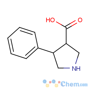 CAS No:1049984-33-9 (3S,4R)-4-phenylpyrrolidine-3-carboxylic acid