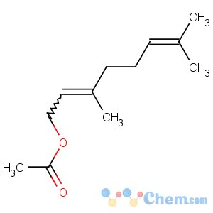 CAS No:105-87-3 [(2E)-3,7-dimethylocta-2,6-dienyl] acetate
