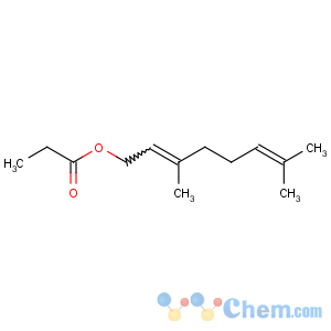 CAS No:105-90-8 3,7-dimethylocta-2,6-dienyl propanoate