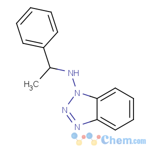 CAS No:105026-61-7 1H-Benzotriazol-1-amine,N-(1-phenylethyl)-