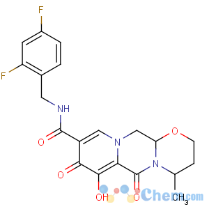 CAS No:1051375-16-6 (4R,12aS)-N-[(2,4-difluorophenyl)methyl]-7-hydroxy-4-methyl-6,8-dioxo-3,<br />4,12,12a-tetrahydro-2H-pyrido[5,6]pyrazino[2,6-b][1,<br />3]oxazine-9-carboxamide