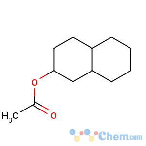 CAS No:10519-11-6 1,2,3,4,4a,5,6,7,8,8a-decahydronaphthalen-2-yl acetate