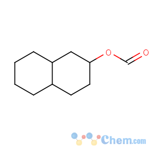 CAS No:10519-12-7 1,2,3,4,4a,5,6,7,8,8a-decahydronaphthalen-2-yl formate