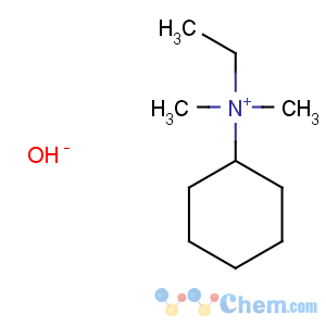 CAS No:105197-93-1 Cyclohexanaminium,N-ethyl-N,N-dimethyl-, hydroxide (1:1)