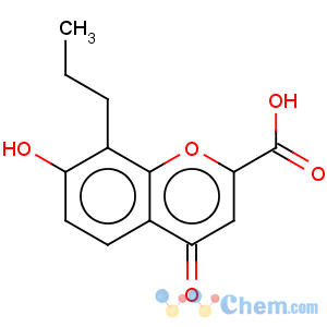 CAS No:105212-09-7 4H-1-Benzopyran-2-carboxylicacid, 7-hydroxy-4-oxo-8-propyl-