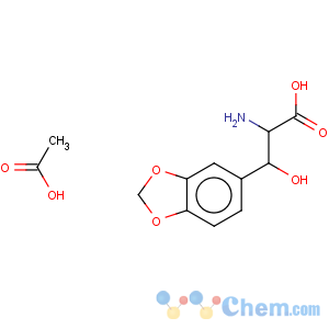 CAS No:105229-14-9 1,3-Benzodioxole-5-propanoicacid, a-amino-b-hydroxy-, (aR,bS)-